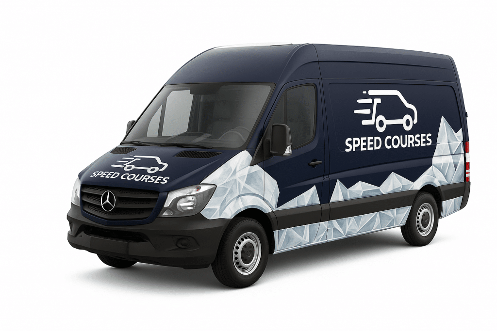 Camion de transport frigorifique adapté aux professionnels de la restauration – Speed courses