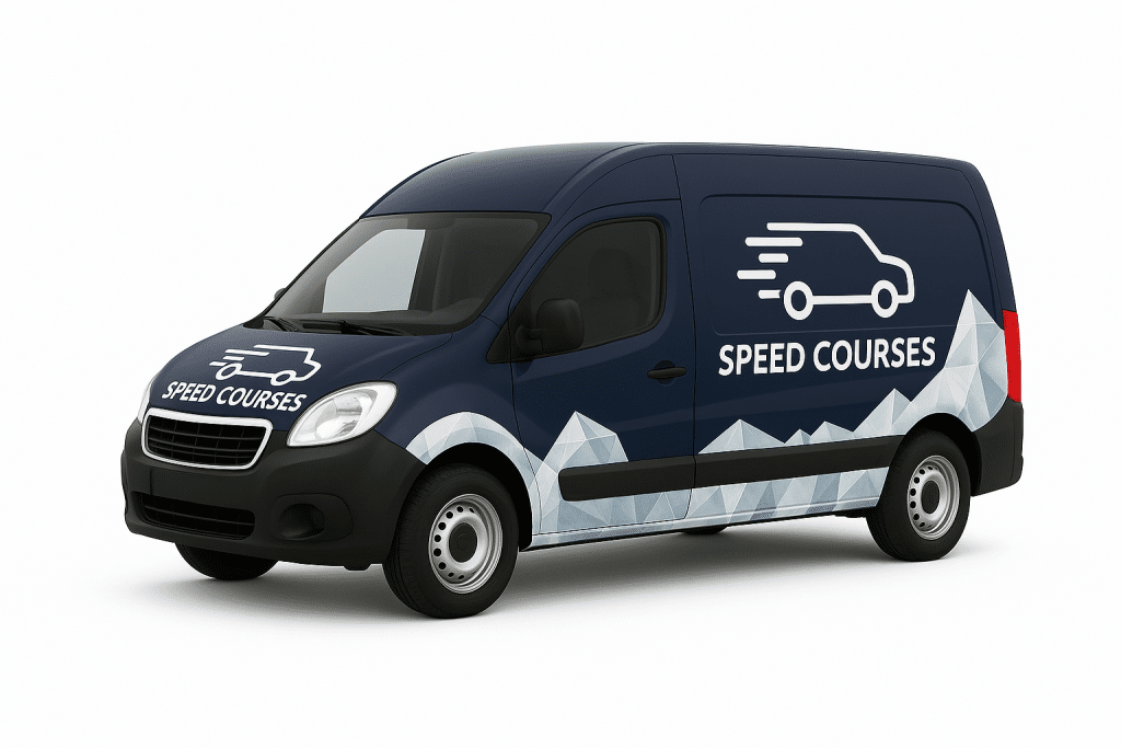 Petit utilitaire frigorifique pour les livraisons urbaines et événements locaux – Speed courses